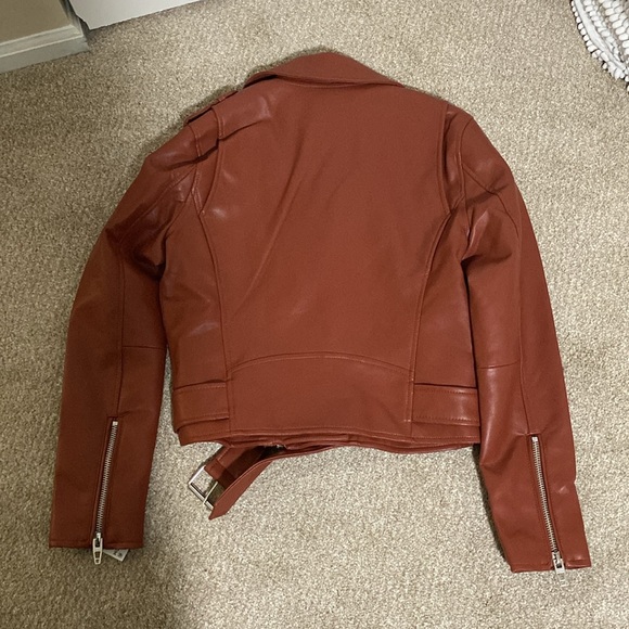 BlankNYC Faux Leather Moto Jacket NWT - Picture 5 of 5